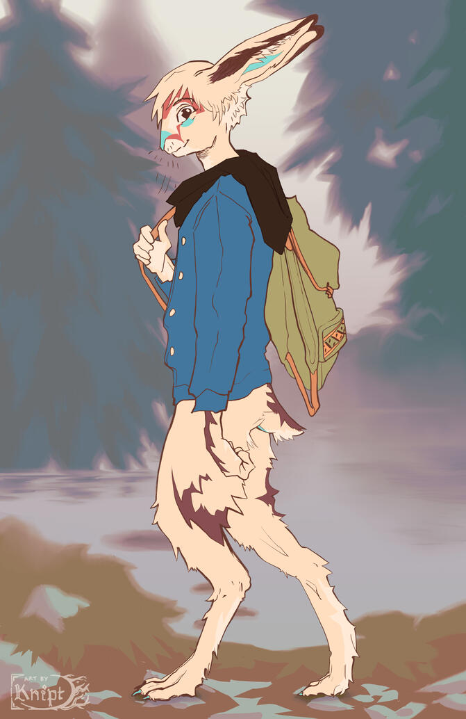 Fullbody, simple background